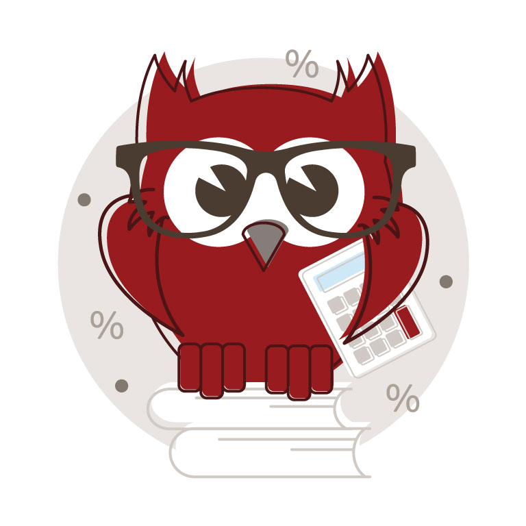 Illustration of the Wise Owl character
